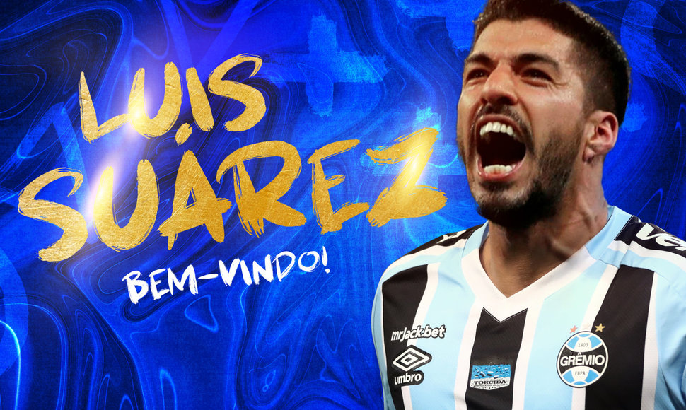 Luisas Suarezas žais Brazilijoje.