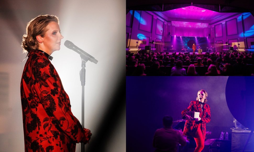 Ieva Narkutė surengė pirmąjį „Vienintelė moteris tavo“ koncertą