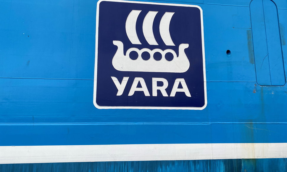 "Yara international" logotipas