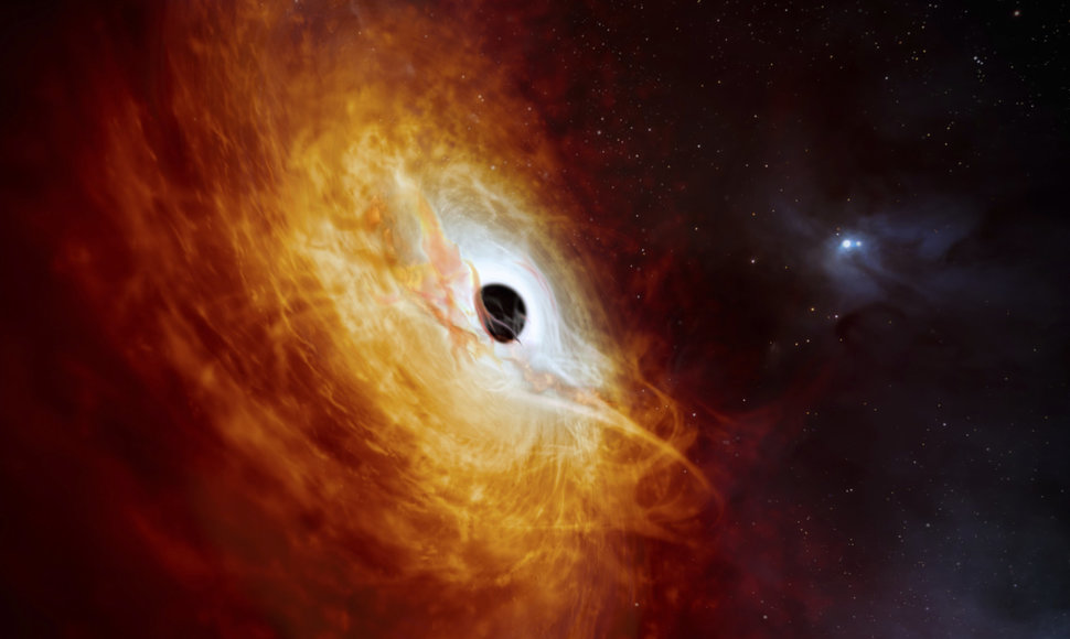 Kvazaras J0529-4351 galaktikoje