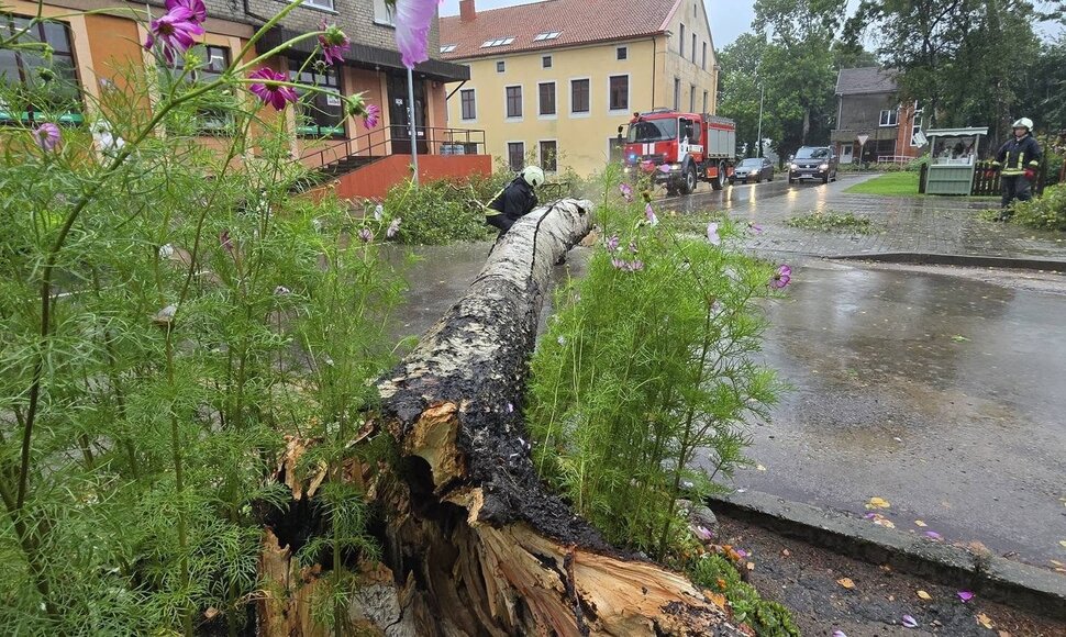 Audros epicentras atslinko į &Scaron;ilutę