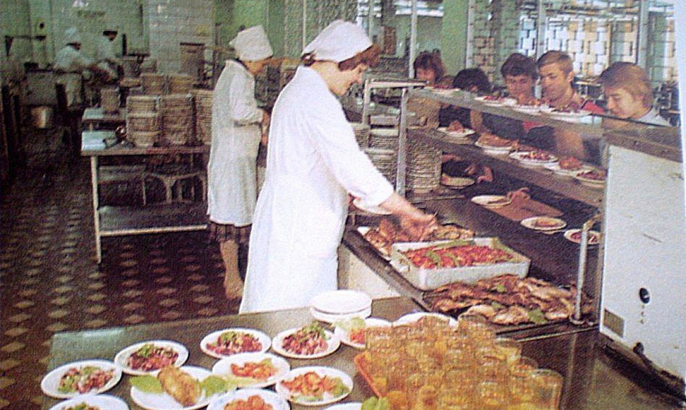 Maistas sovietmečio valgyklose