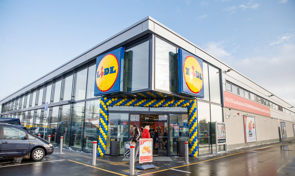 Atidaryta "Lidl" parduotuvė Pavilnyje