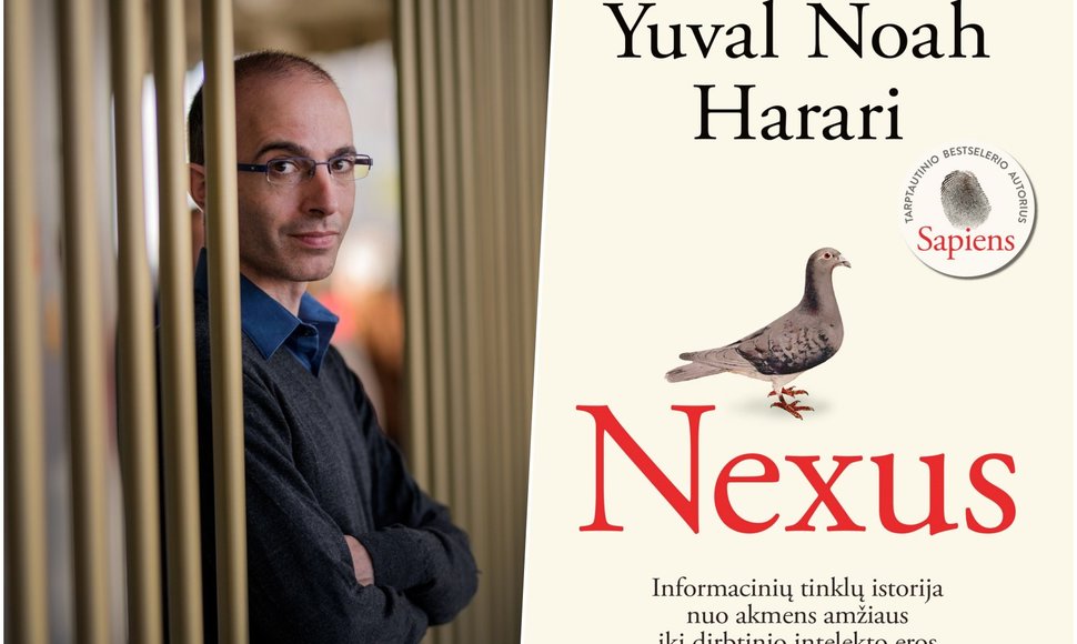 Yuvalas Noah Harari ir jo knyga „Nexus“ 