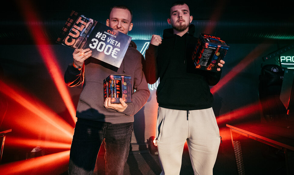 "CULT Gaming naktis" akimirka