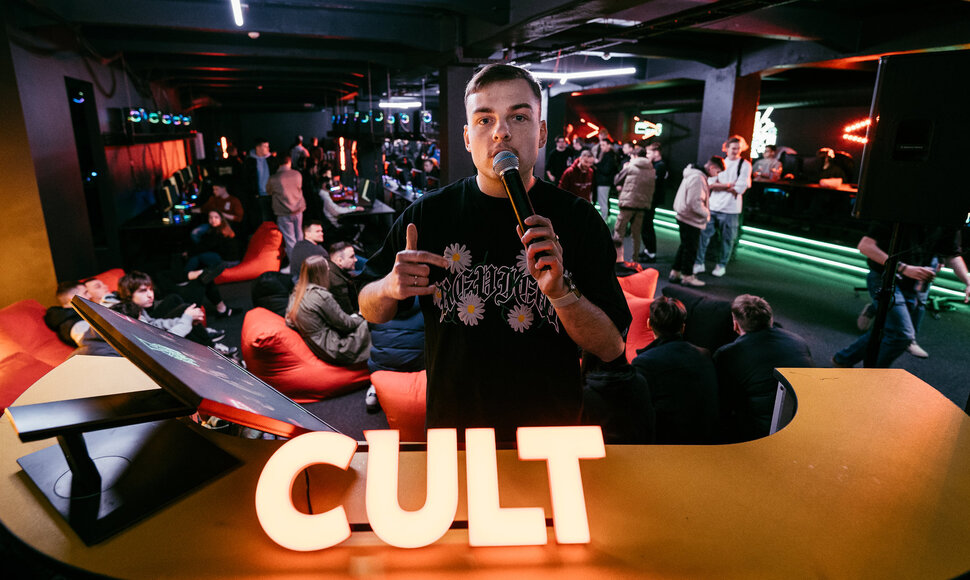 "CULT Gaming naktis" akimirka