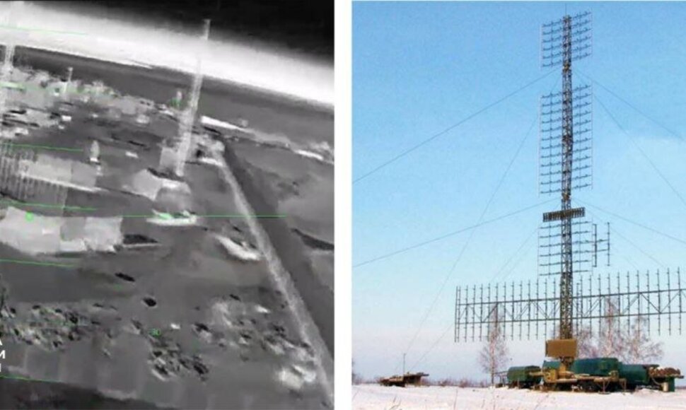 Ukrainos dronai atakavo karinį Belbeko aerodromą Kryme