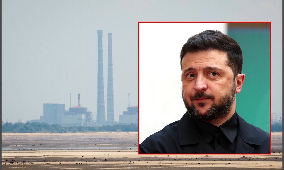 Zaporižios atominė elektrinė, Volodymyras Zelenskis