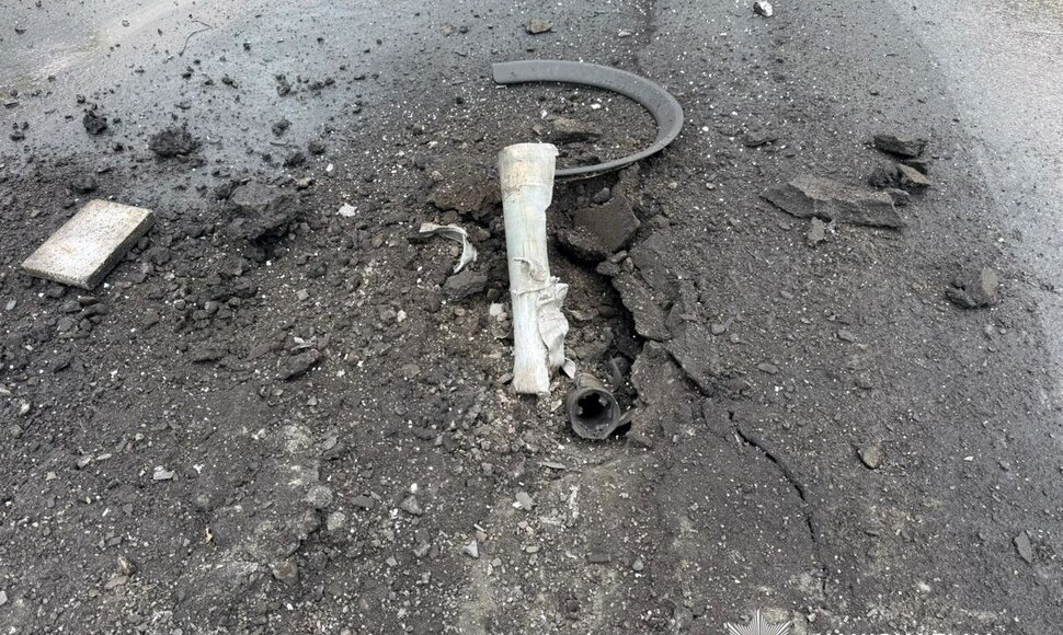 Rusai ap&scaron;audė keleivinį autobusą Chersone