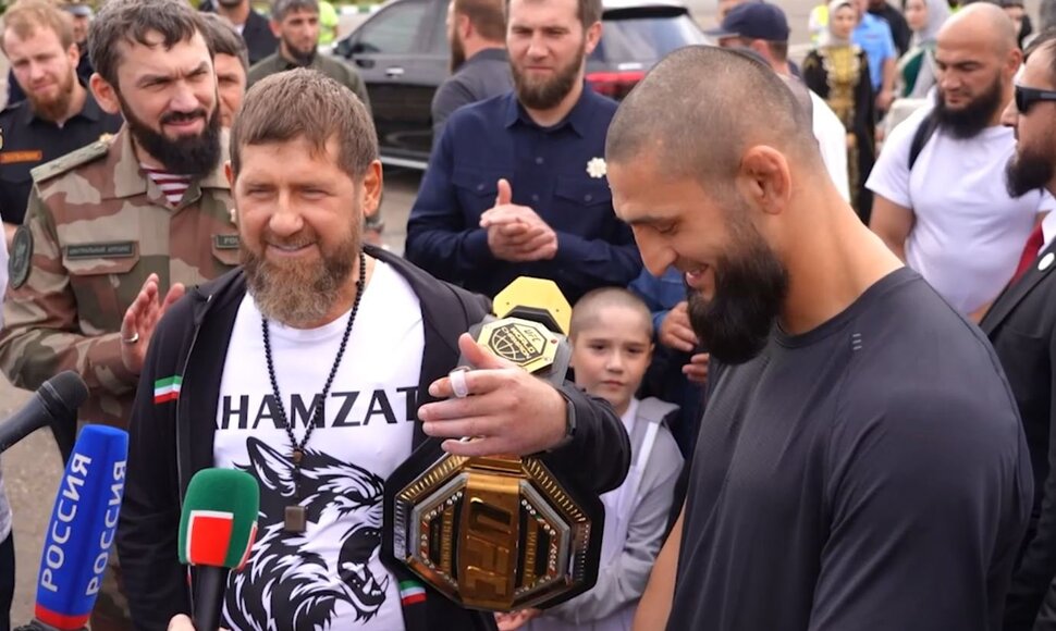 Ramzanas Kadyrovas ir Chamzatas Čimajevas