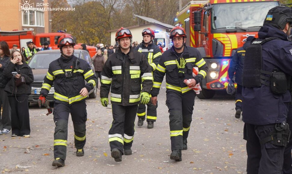Sprogimas Chmelnyckio daugiaauk&scaron;tyje