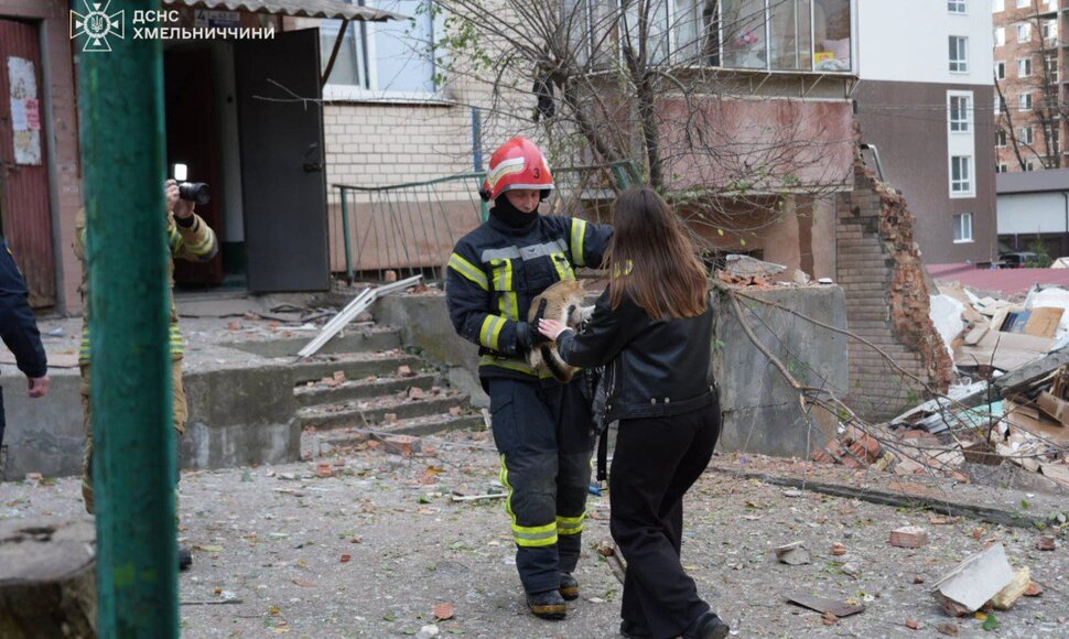Sprogimas Chmelnyckio daugiaauk&scaron;tyje