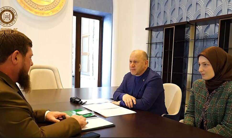 Ramzanas Kadyrovas, Galasas Taimaschanovas, Chadižat Kadyrova