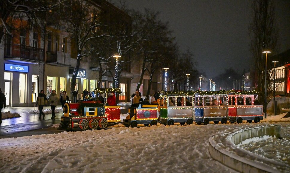 Panevėžio Kalėdų eglės įžiebimas 2025