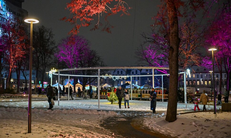 Panevėžio Kalėdų eglės įžiebimas 2025
