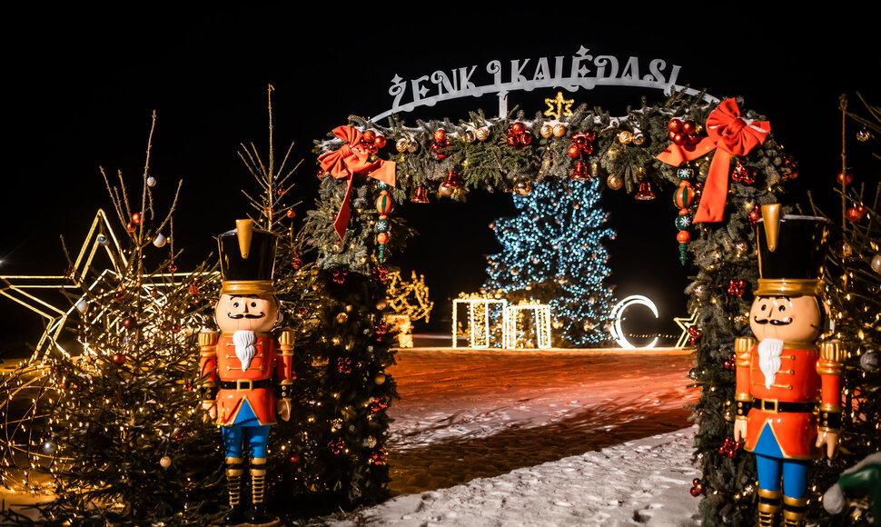 Rokas Galvonas Krik&scaron;tėnų dvare sukūrė Kalėdų stebuklą
