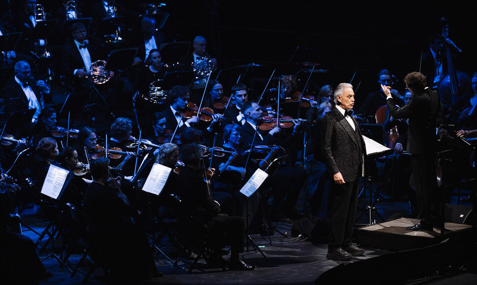 Andrea Bocelli koncertas Kaune 2026-03-07