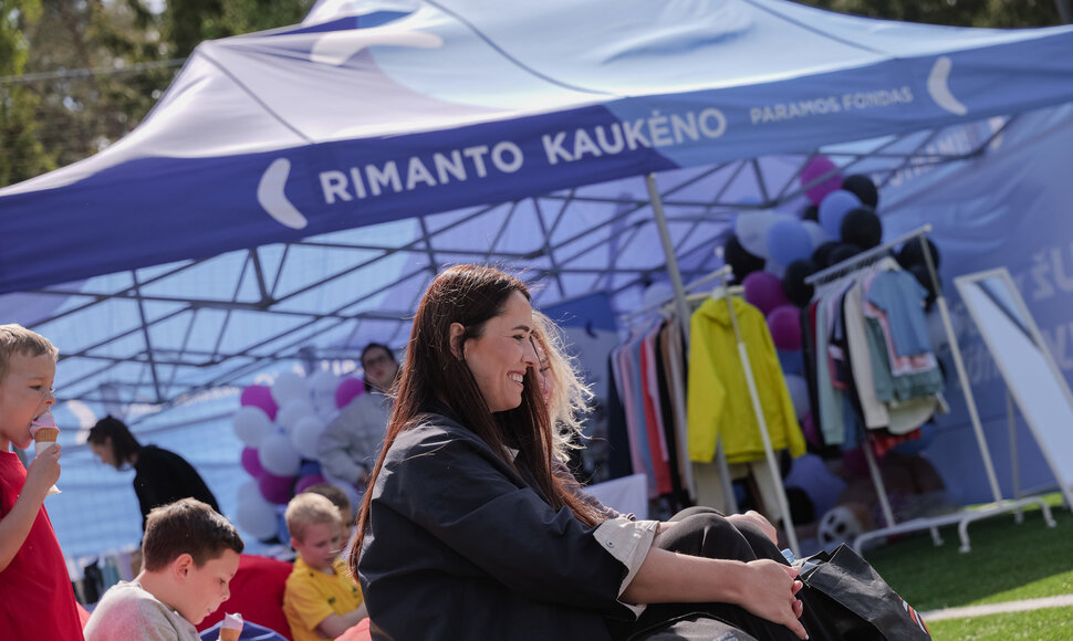 &bdquo;Daugiau nei gimtadienis&ldquo; labdaringos futbolo &scaron;ventės akimirka