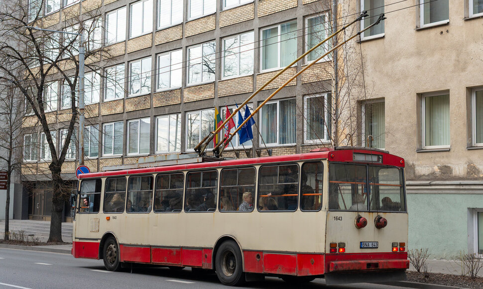 Troleibuso vairuotoja Inga Vosylienė
