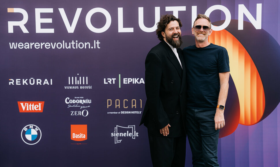 Aurimas Kamantauskas ir Martinas Greenas &bdquo;Revolution&ldquo; festivalyje