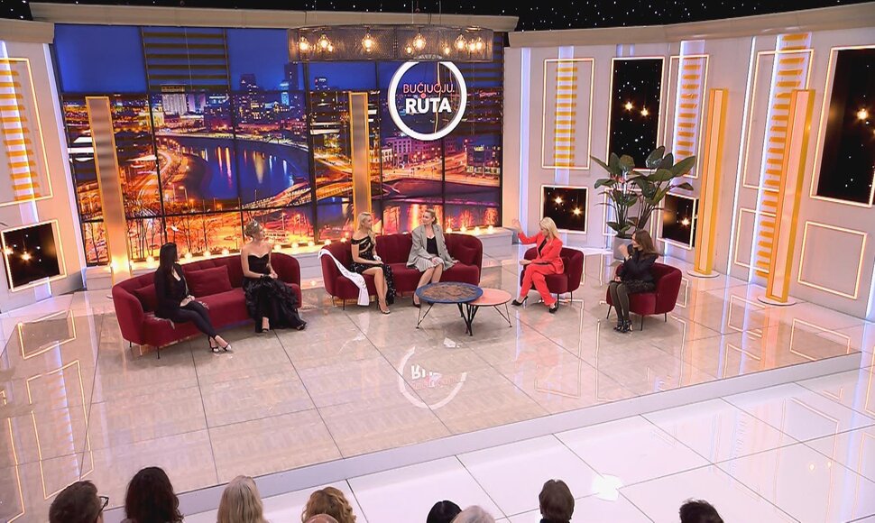 &bdquo;Būčiuoju. Rūta&ldquo; laidos akimirka
