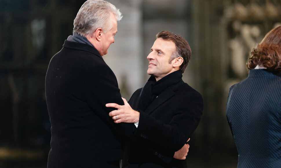 Atstatytos Paryžiaus Dievo Motinos katedros atidarymas