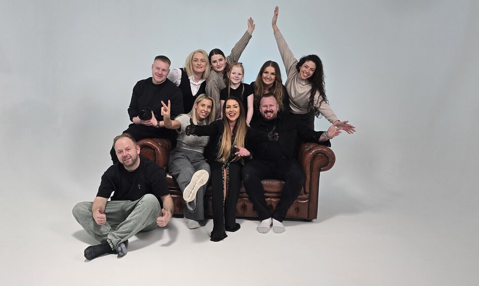 Atlikėjos Diamond klipo filmavimo akirmirka