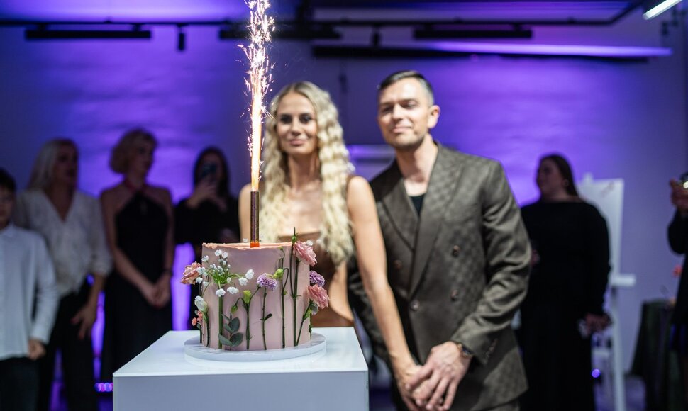 Agnės Bastienės jubiliejaus akimirka