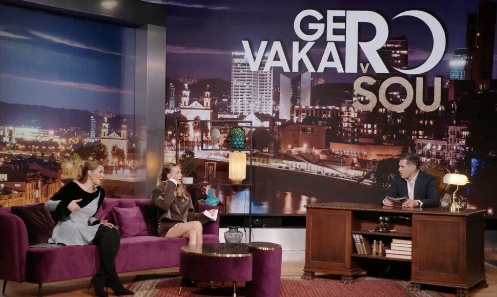 Laidos &bdquo;Gero vakaro &scaron;ou&ldquo; akimirkos