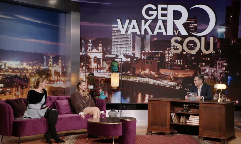 Laidos &bdquo;Gero vakaro &scaron;ou&ldquo; akimirkos