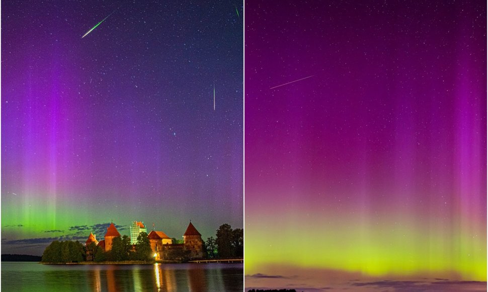 Pašvaistė ir Perseidų meteorų lietus