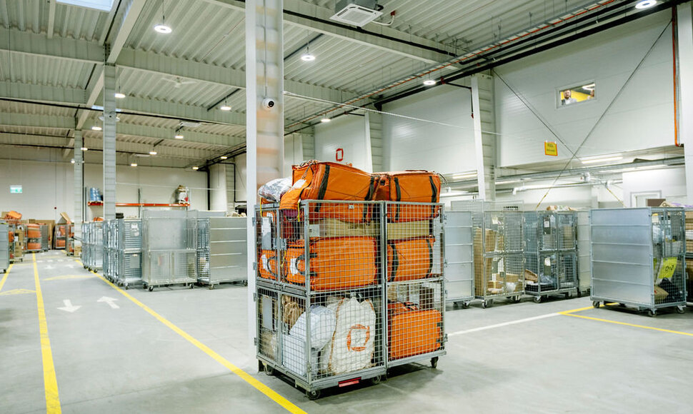 &bdquo;Omniva&ldquo; logistikos centras Klaipėdos LEZ
