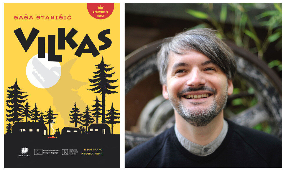 Knyga „Vilkas“, autorius Saša Stanišičius