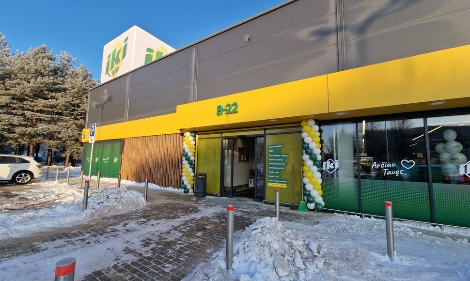„Iki“ atidarė naują parduotuvę Rokiškyje
