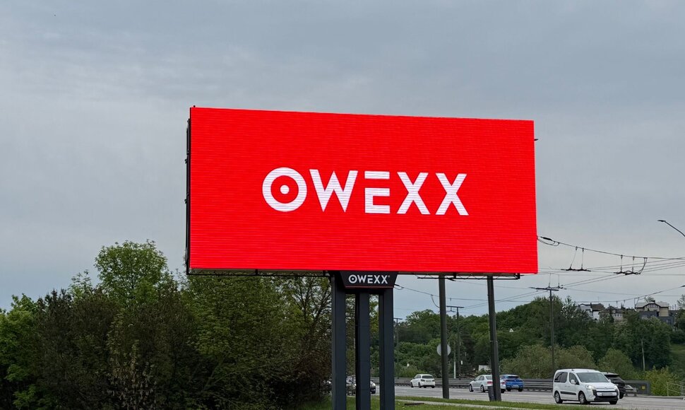 „Owexx“ naujas ekranas Kaune