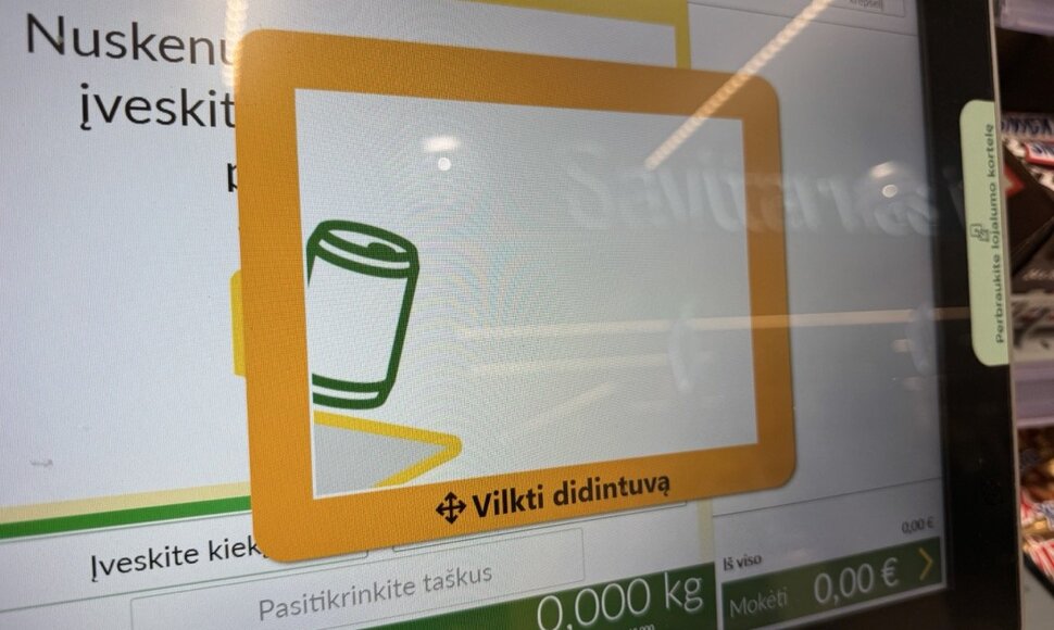 „Iki“ savitarnos kasose atsiranda naujos funkcijos