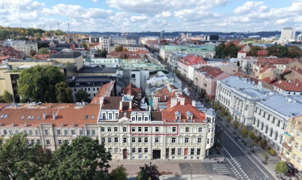 Turto banko nuomos pasiūloje – 31 tūkst. kv. m patalpų Vilniuje ir regionuose