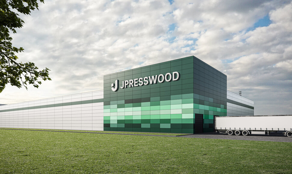 &bdquo;JPresswood&ldquo; gamyklos vizualizacija
