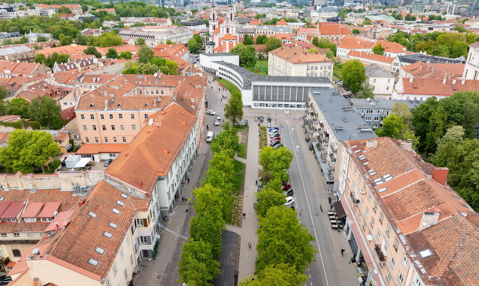 Pradedama Vokiečių gatvės rekonstrukcija