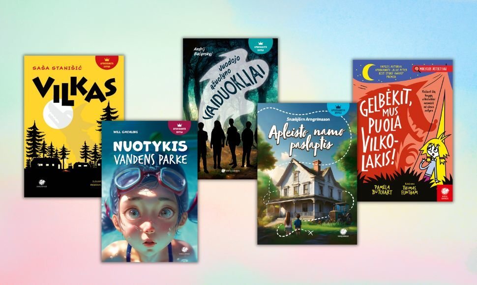 TOP knygos vaikų vasaros atostogoms 