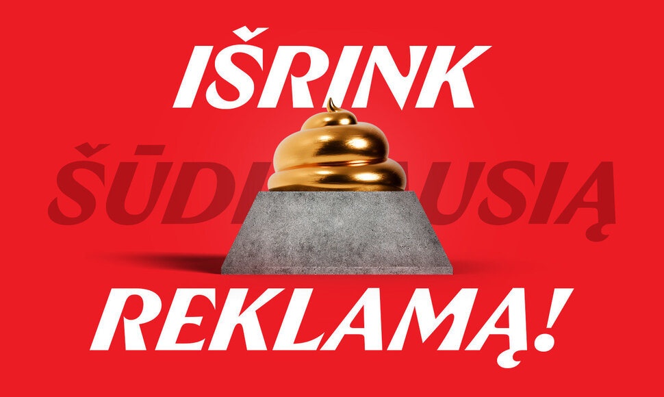 Išrinkite prasčiausią reklamą