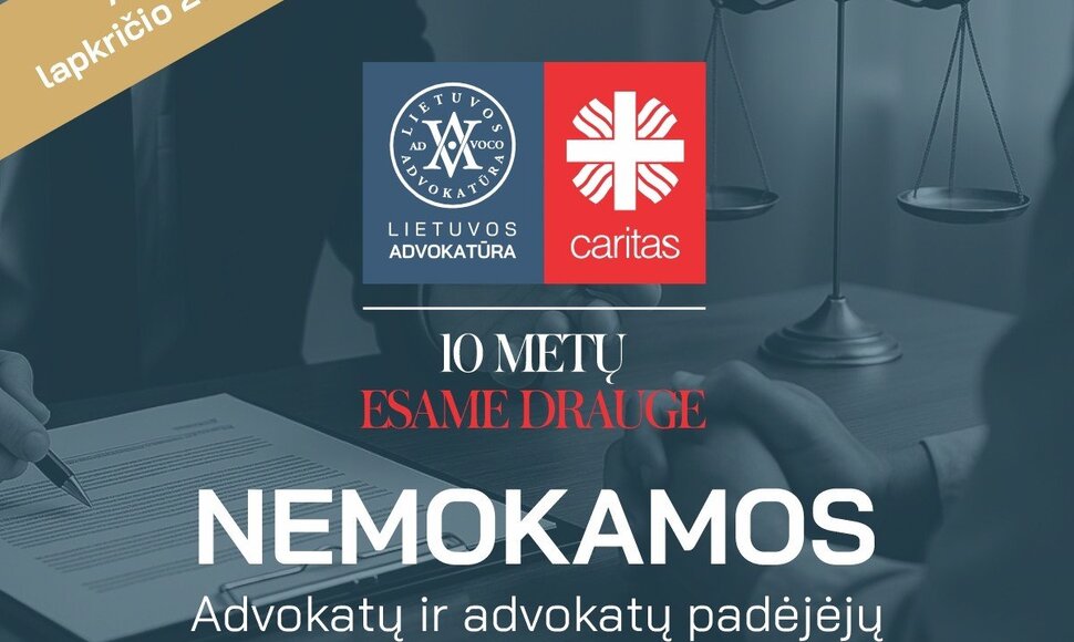 Lietuvos Advokatūros ir Carito nemokamų teisinių konsultacijų akcija