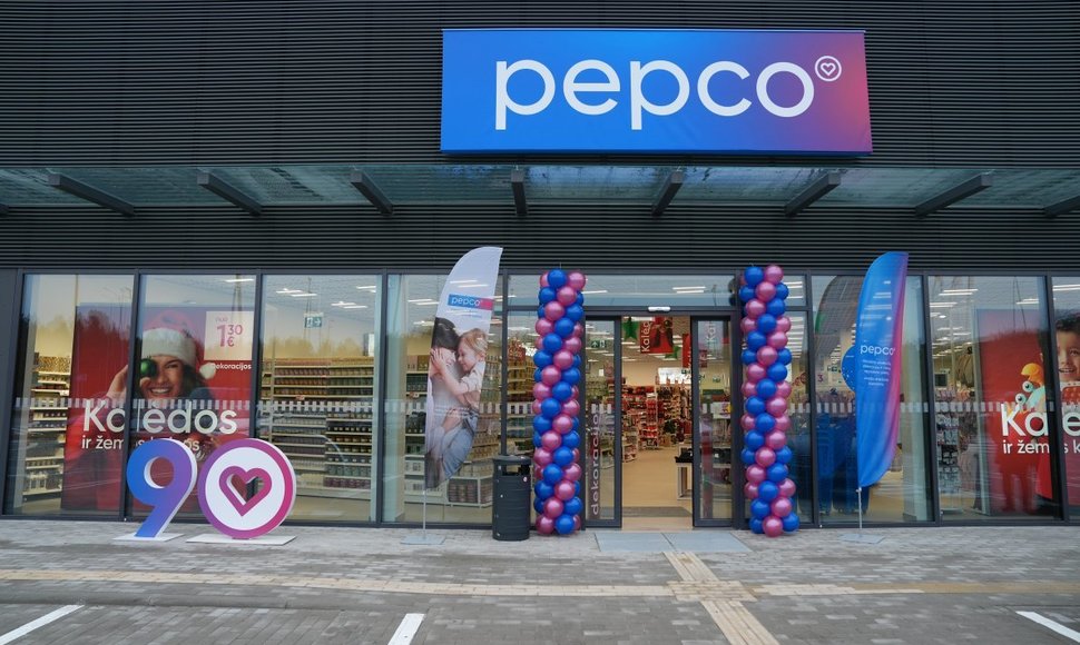 90-osios „Pepco“ parduotuvės Lietuvoje atidarymas