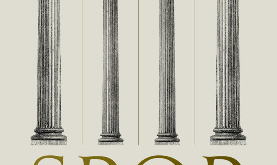 &bdquo;SPQR. Senovės Romos istorija&ldquo; vir&scaron;elis (dizaineris Jurgis Gri&scaron;kevičius)