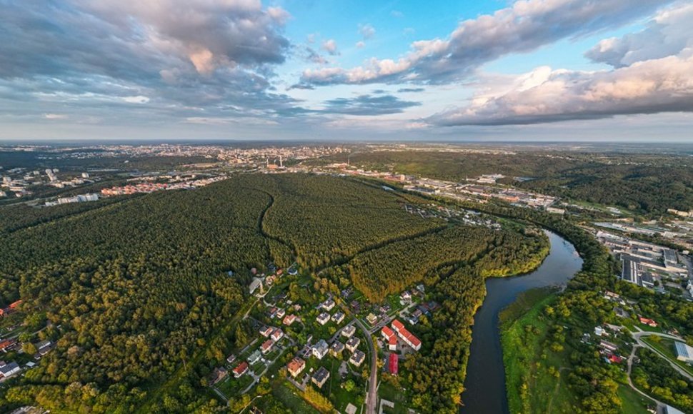 Didžiausiame Bukčių miško parke Vilniuje pasivaikščioti kviečia trys nauji maršrutai