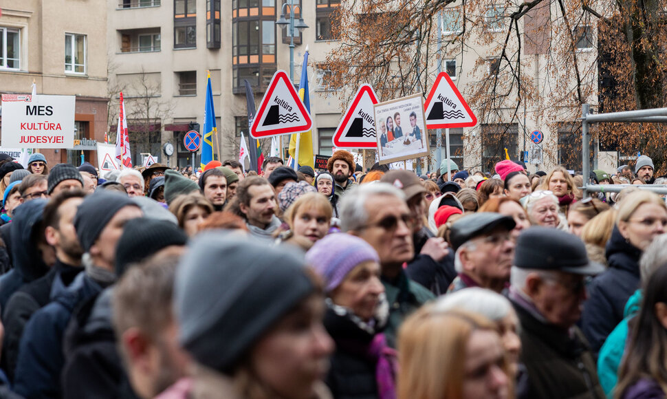 Kultūros bendruomenės finalinis mitingas
