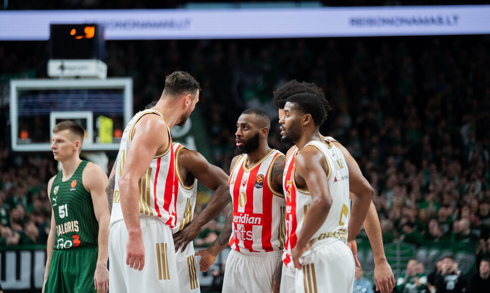 Kauno „Žalgiris“ – Belgrado „Crvena zvezda“