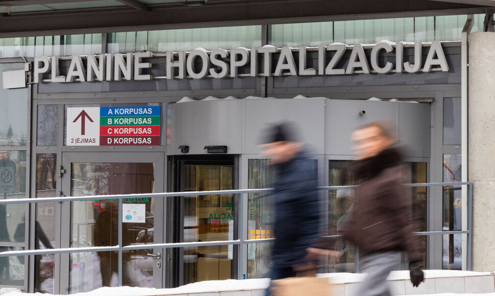 Santaros klinikų planinė hospitalizacija