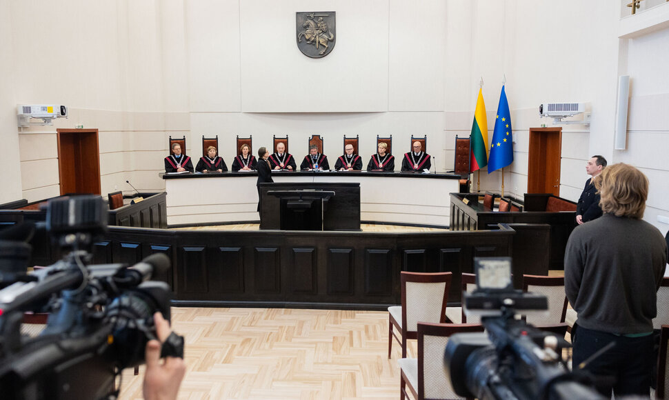 Konstitucinis Teismas paskelbė nutarimą dėl Baudžiamojo proceso kodekso normos