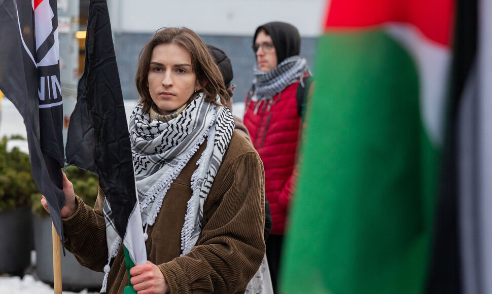Protestas prie&scaron; Eurovizijos nacionalinės atrankos finalą